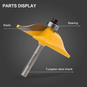 Exqutoo solid hardened steel body for long-lasting performance