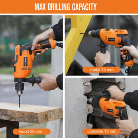 Extbtfor hammer drill drilling concrete for masonry tasks