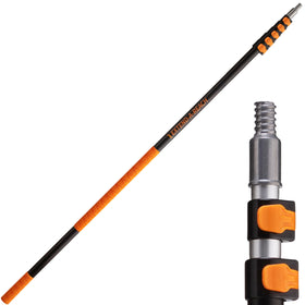 EXTEND-A-REACH 5-24ft telescoping pole fully extended for high ceilings and walls