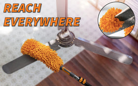 EXTEND-A-REACH compact 5 ft retracted length fits in a car trunk