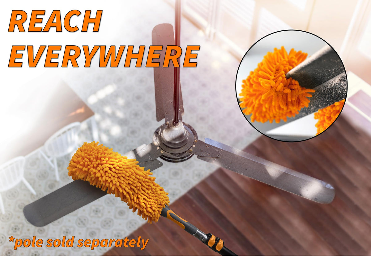EXTEND-A-REACH helps you stay off ladders for safer high-task work.