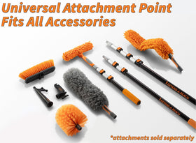 EXTEND-A-REACH universal attachment fits multiple tools