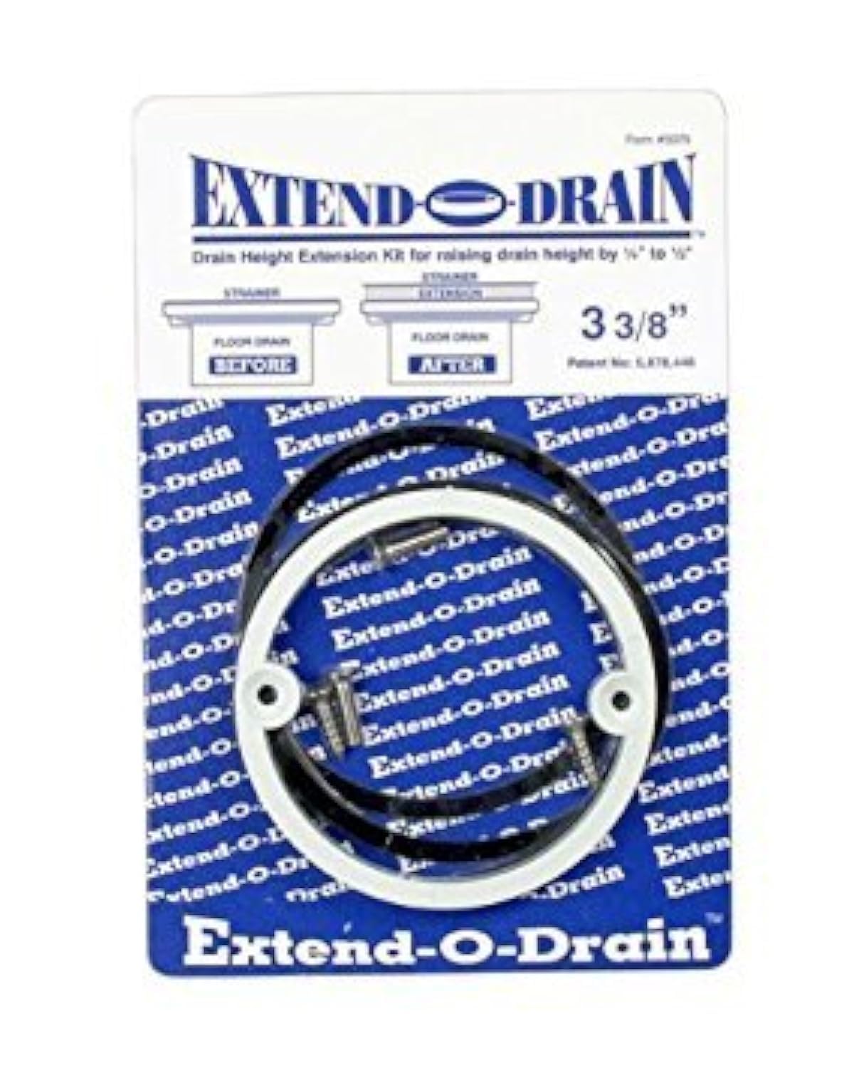 Extendo-O-Drain 3-3/8-inch extension enables easier drain access in tight spaces