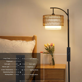 Eyassi Arc Floor Lamp app control for smart home integration