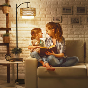 Eyassi Arc Floor Lamp easy assembly without tools
