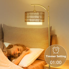 Eyassi Gold Floor Lamp easy assembly and quick setup.