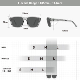 EYEGLAD VETRA bio-based Arkema G850HI frame for sustainable durability