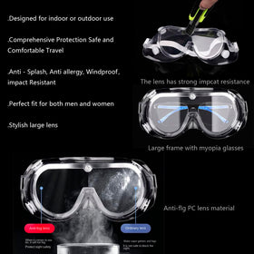 Eyeglasstor lab chemistry use goggles ideal for experiments.