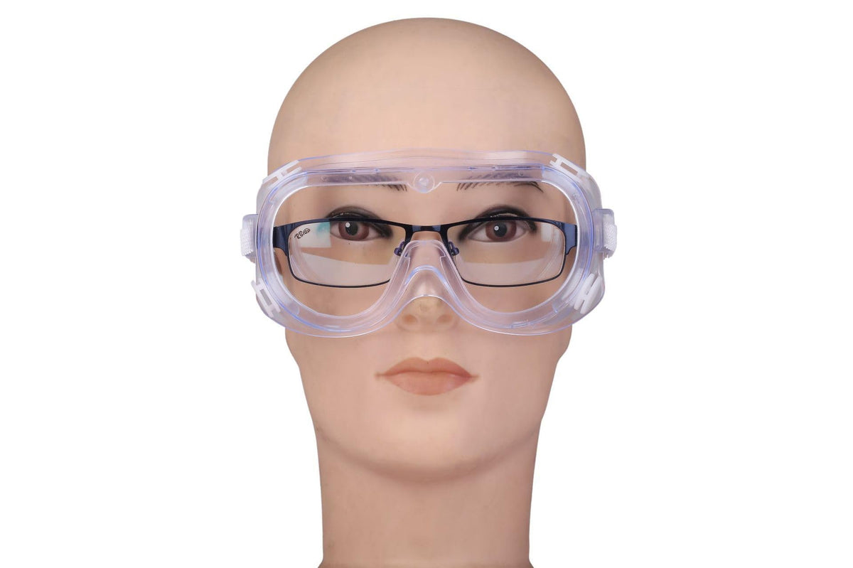 Eyeglasstor windproof goggles guard against wind and debris outdoors.