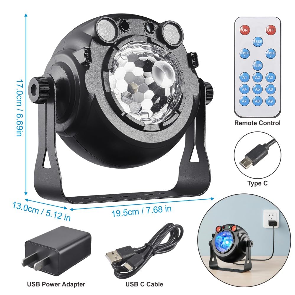 Eyeshot compact 5in1 design fits clubs and weddings