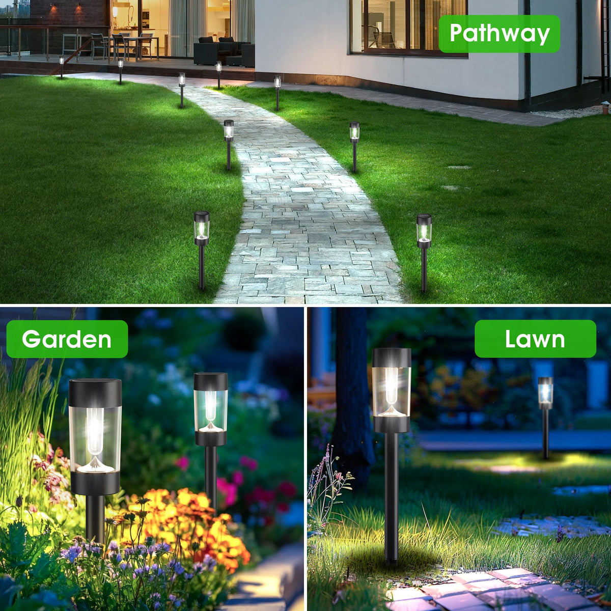 Eyrosa durable ABS pole and stake ensure long-lasting installation in any terrain.