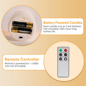 Eywamage battery-powered LEDs deliver long-lasting ambiance