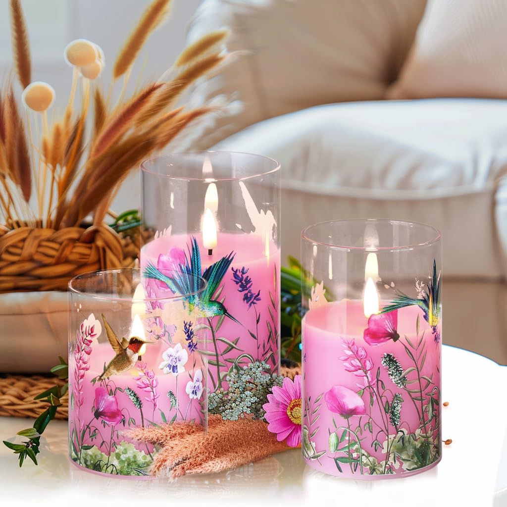 Eywamage flameless candles are safe around kids and pets.