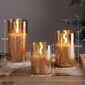 Eywamage flameless candle remote control for adjustable brightness