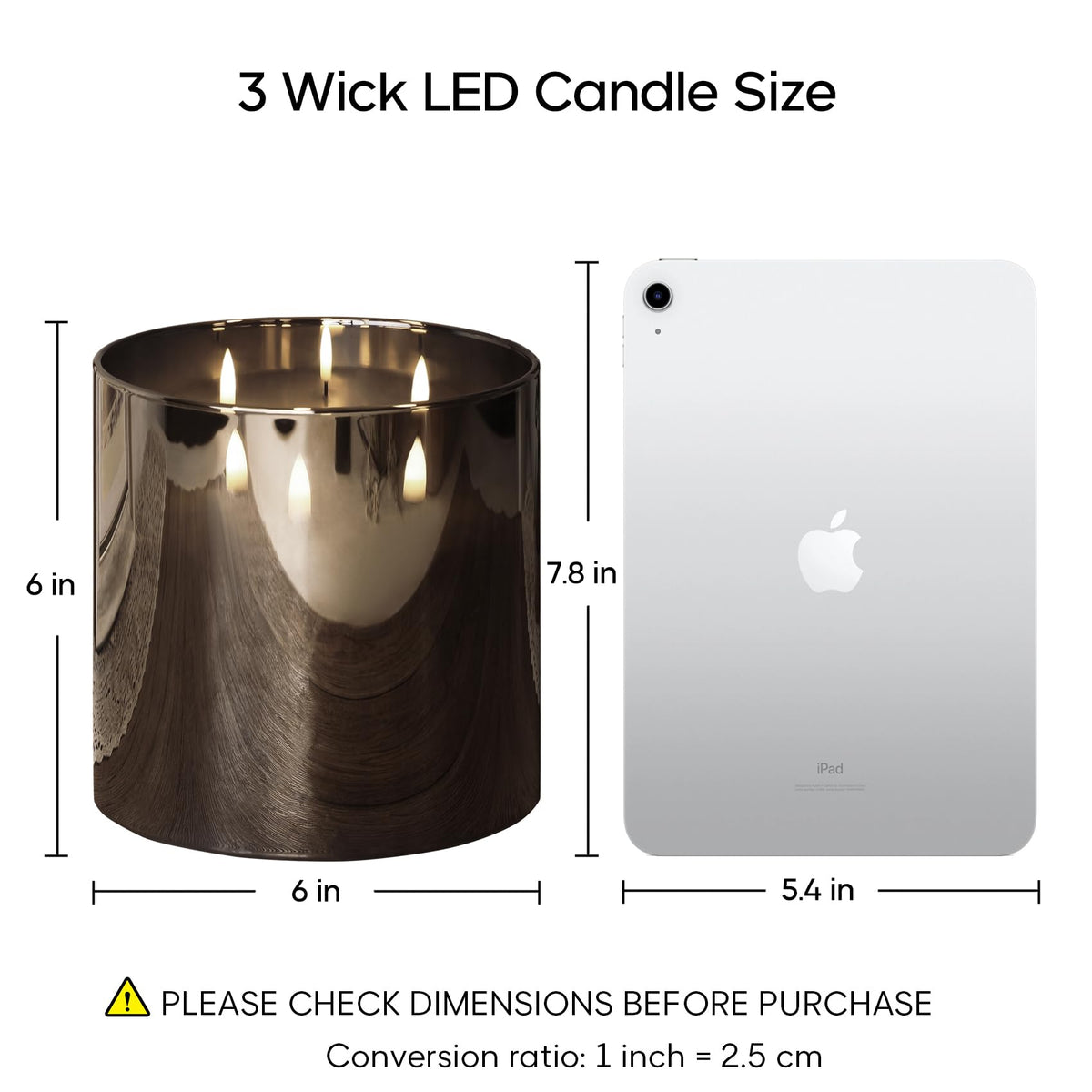 Eywamage remote-controlled candle enables easy on/off and mood settings