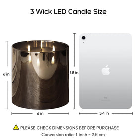 Eywamage remote-controlled candle enables easy on/off and mood settings