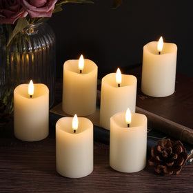 Eywamage remote control flameless votive candle makes placement easier.