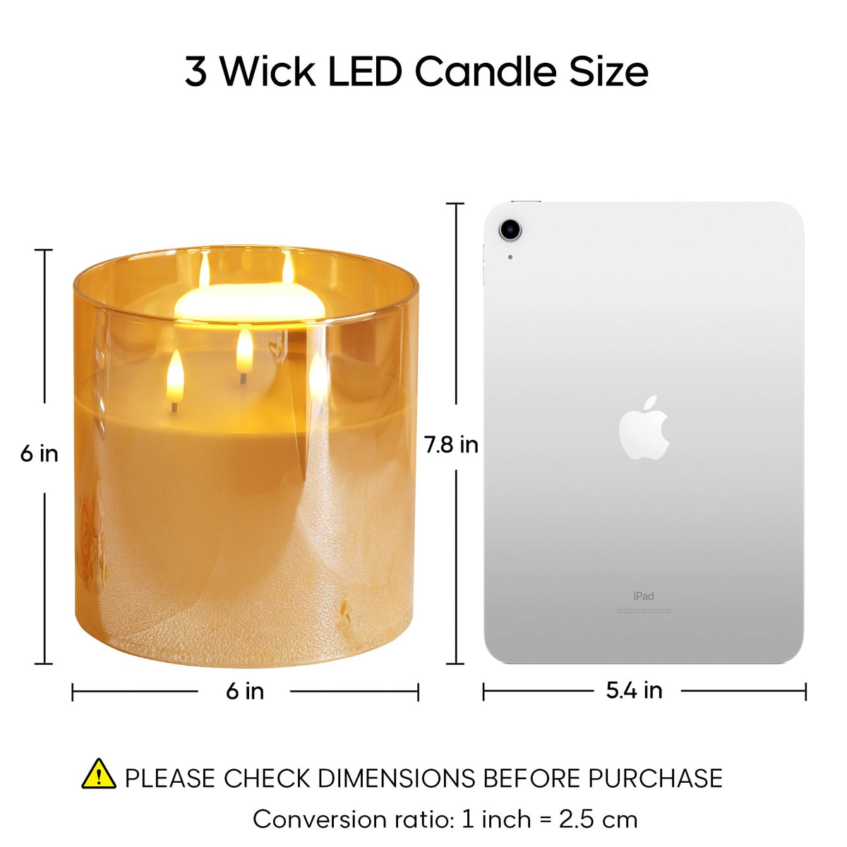 Eywamage remote control LED candle with timer for easy night lighting.