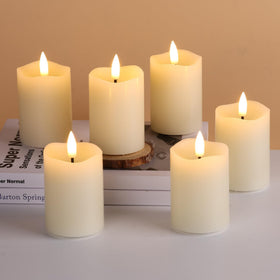 Eywamage flameless candles stay safe around children and pets.