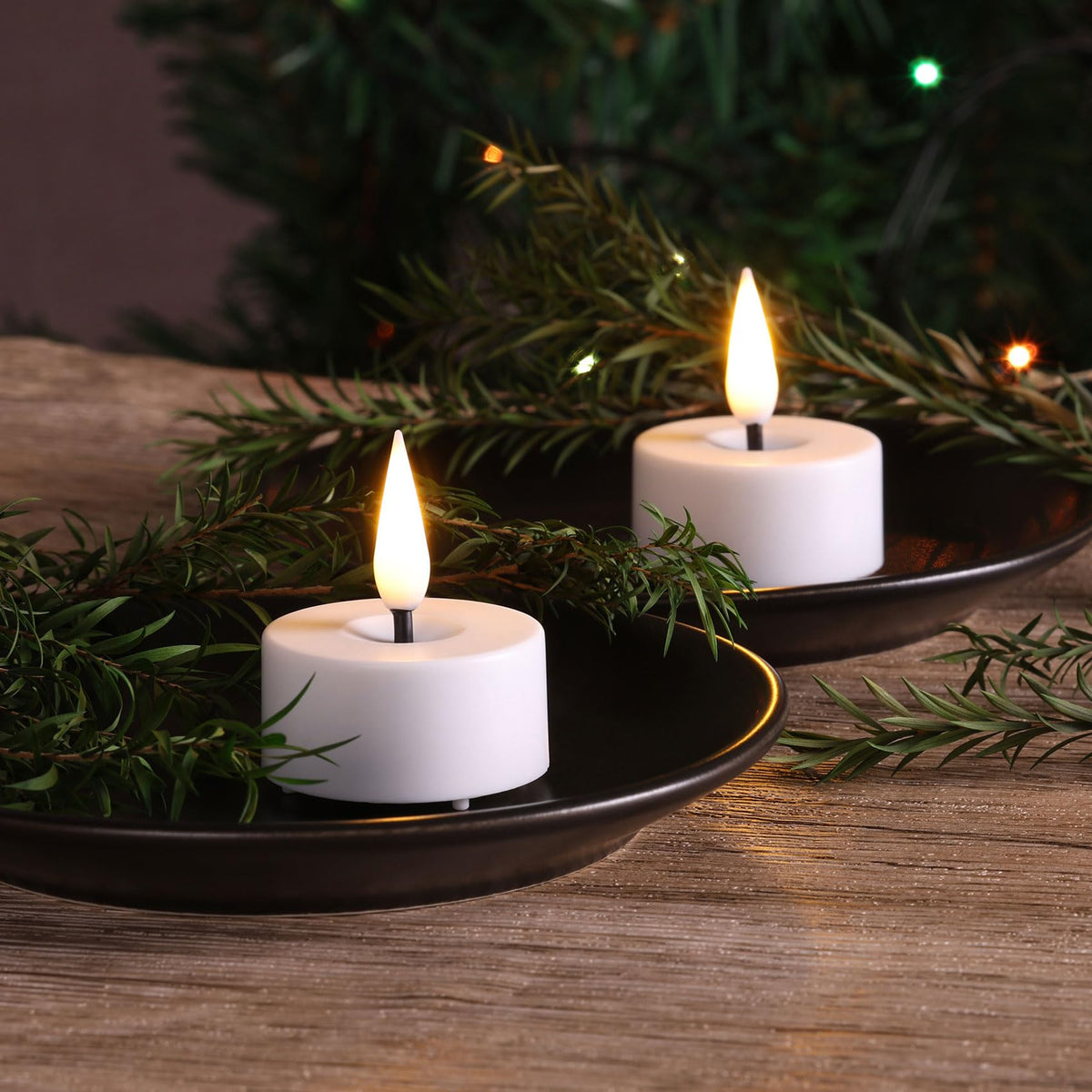 Eywamage windproof, dripless tealight suitable for outdoor decor