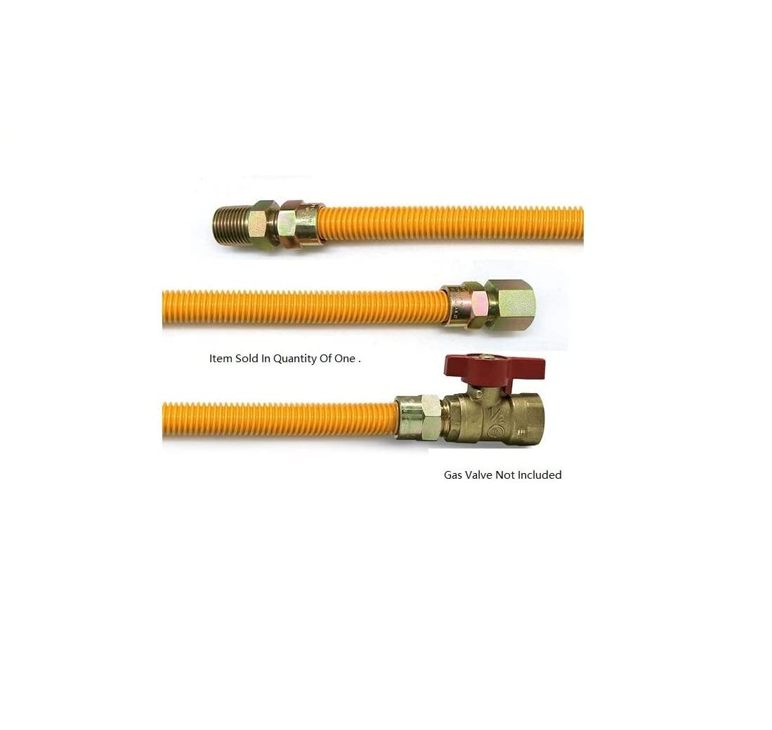 EZ-FLUID high BTU capacity gas supply line for versatile heater connections.