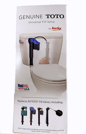EZ-FLUID Korky 528GT assembly with hardware shown for quick DIY repair