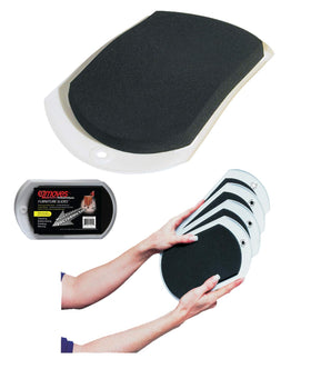 EZ Moves reusable design allows multiple uses without adhesive or tape.