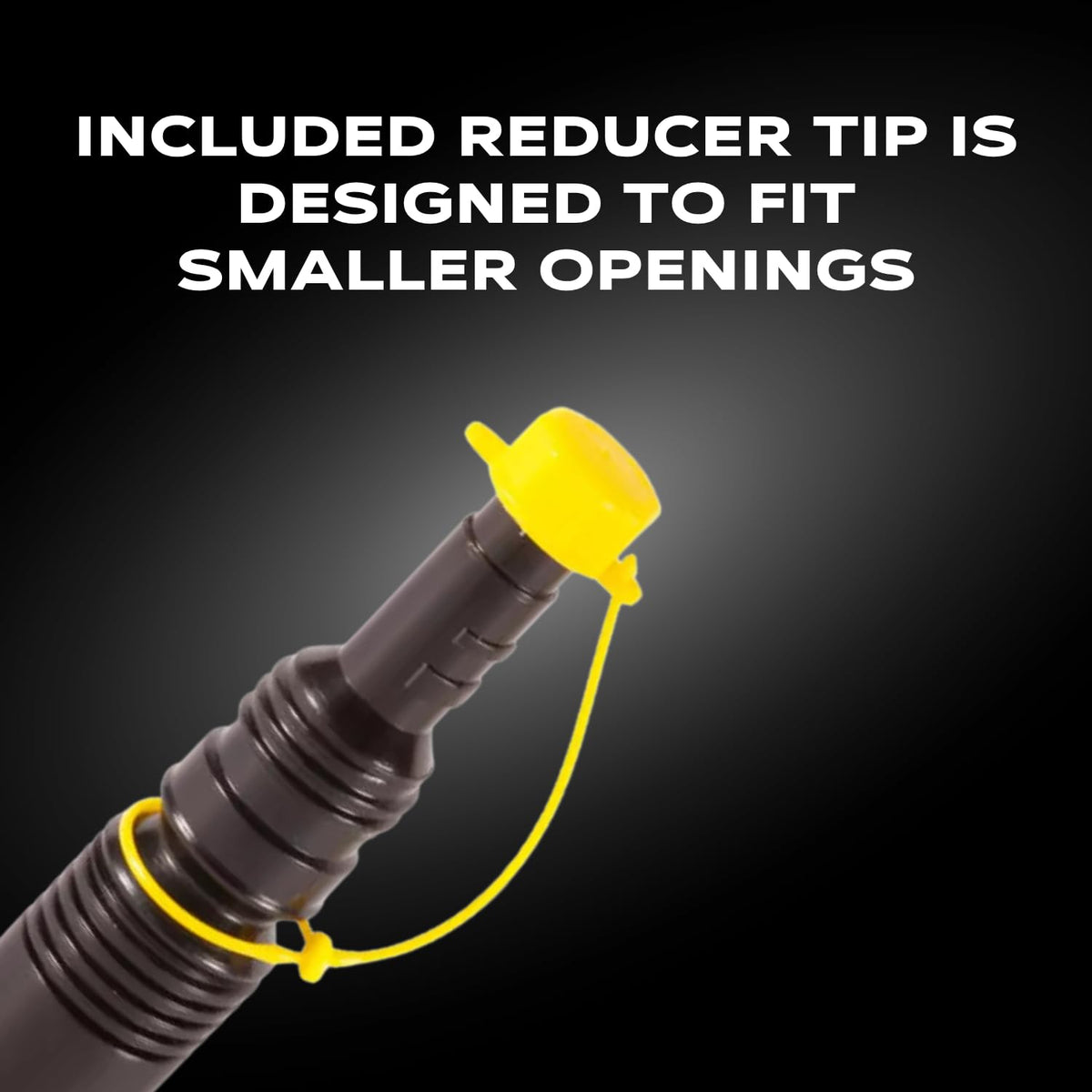 EZ-POUR half-inch vent and filter ensure reliable venting