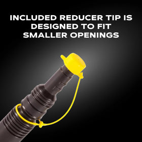 EZ-POUR half-inch vent and filter ensure reliable venting
