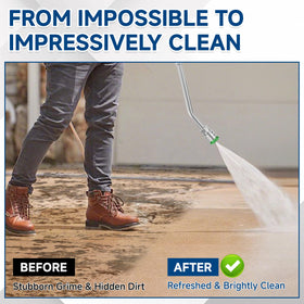 EZALOR quick-connect 1/4-inch ensures fast, leak-free hose connections.
