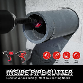 Compact 1.32-inch diameter, ideal for tight spaces and embedded pipes.