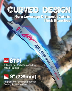 EZARC 3-pack blades shown, highlighting value and ready-to-use options.