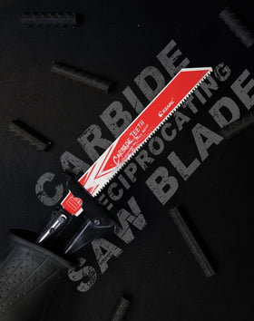 Three-pack EZARC carbide blades designed for ongoing metal cutting tasks.