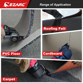 EZARC rust-proof coating on blades with break-in steps for best edge.