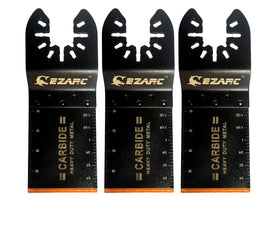 EZARC carbide oscillating blade close-up showing durable teeth for long life