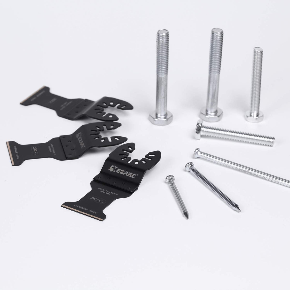EZARC universal adapters fit most oscillating tools for flexible use.