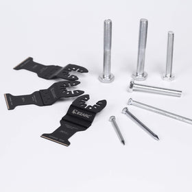 EZARC universal adapters fit most oscillating tools for flexible use.