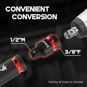 EZARC CR-MO/CR-V build delivers durable performance under high torque.