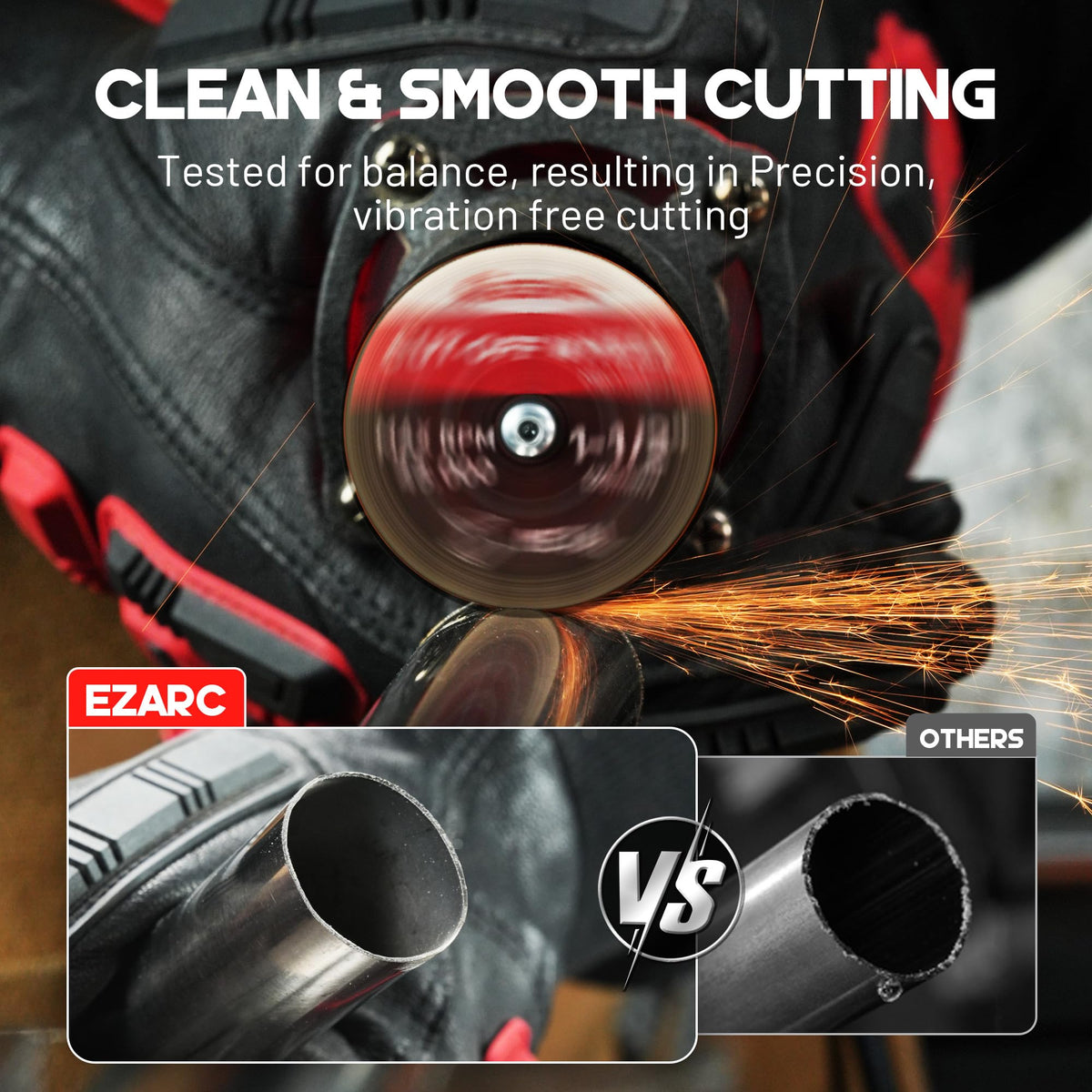 EZARC 30-disc storage case keeps discs organized on the job.