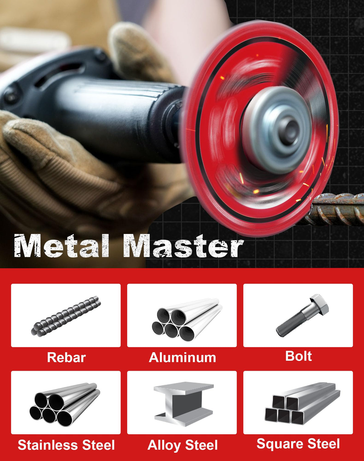 EZARC wheel slicing cast iron with minimal wear and lower downtime.