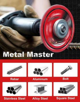 EZARC wheel slicing cast iron with minimal wear and lower downtime.