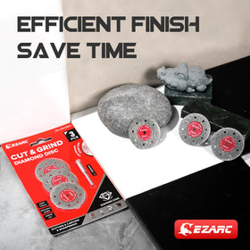 EZARC heat-dissipation venting supporting steady performance during cuts