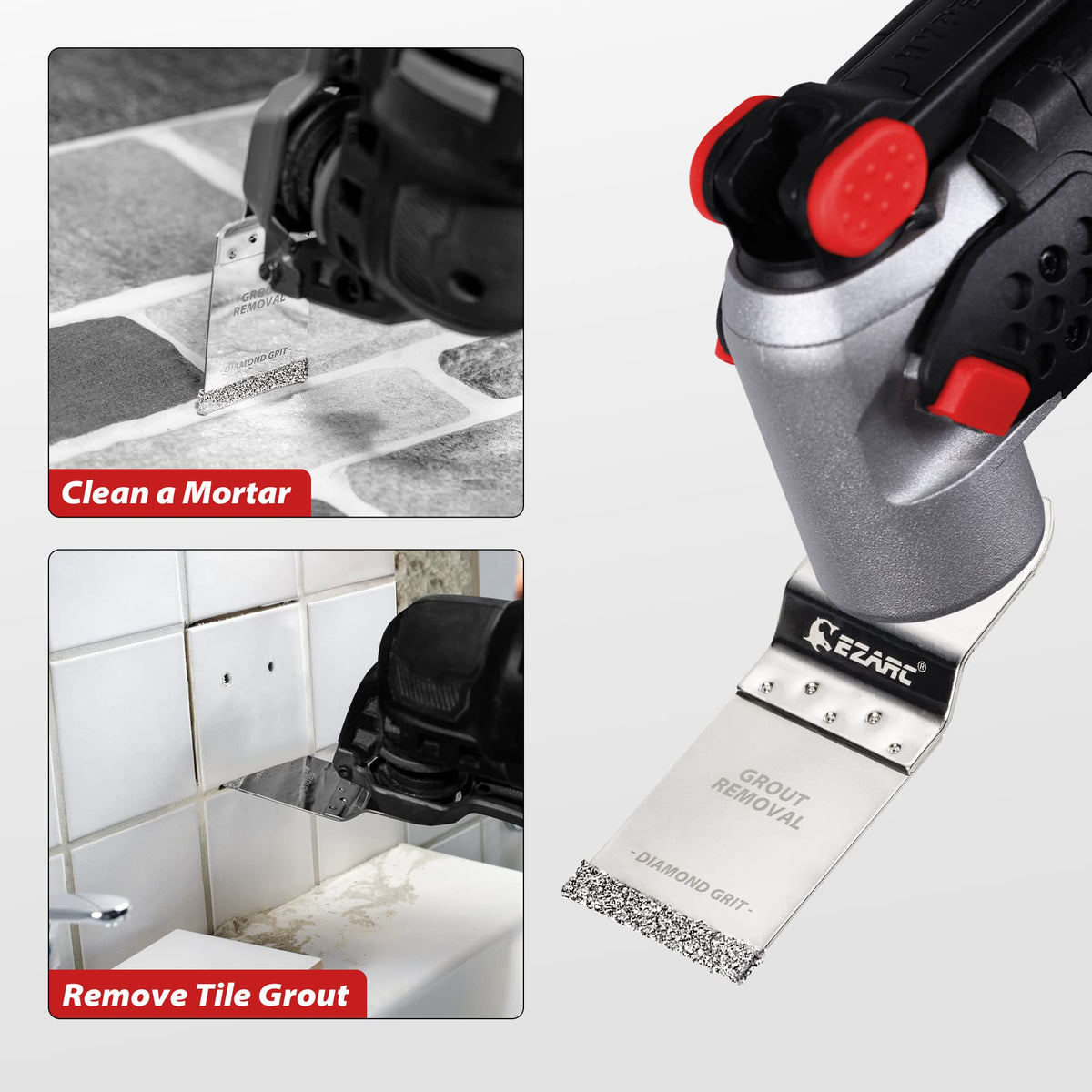 EZARC blade fitted for bathroom renovation and precise cuts