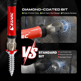 EZARC Diamond tip Slotted SL6 bit improves control in deep cavities.