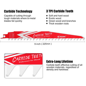 EZARC endurance carbide tooth welded for demolition tasks requiring robust performance.