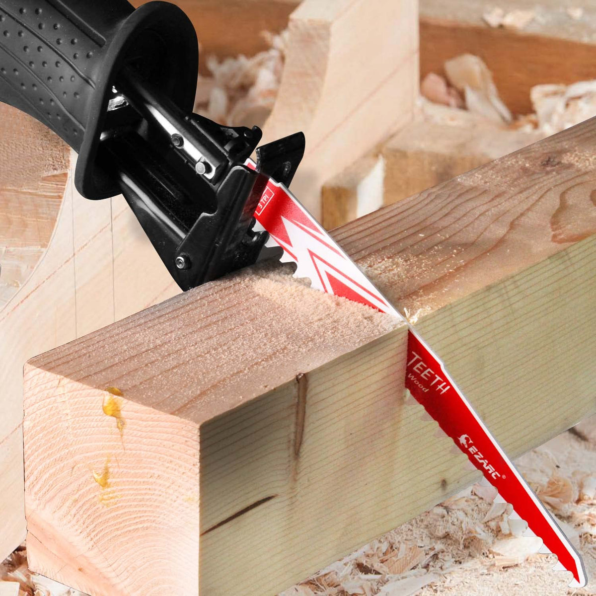 EZARC heavy-duty blade ideal for construction site demolition and remodeling tasks.