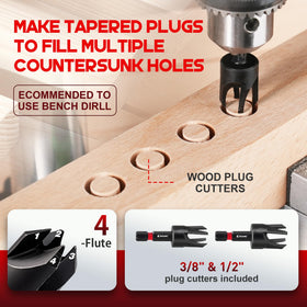 EZARC magnetic extension bit holder keeps bits ready.