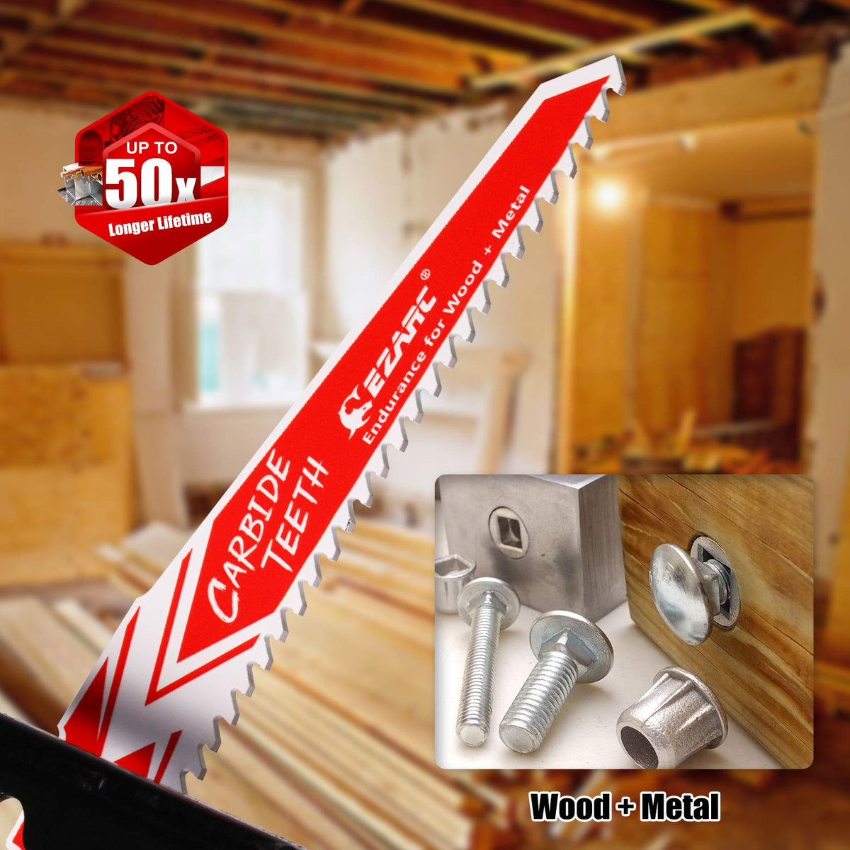 EZARC precision-welded carbide teeth for durable demolition