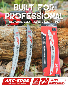 EZARC pruning blades in action reducing binding on thick limbs