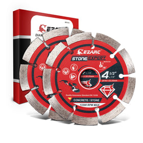 EZARC segmented diamond blade for concrete cutting with fast, clean results.